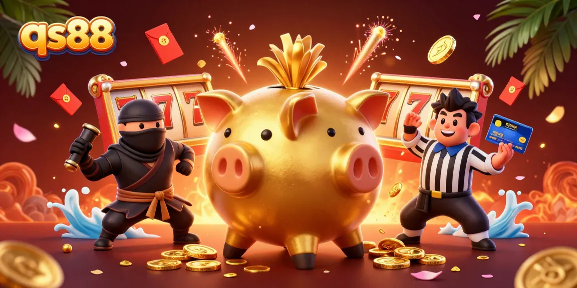 Experience thrilling jackpots with qs88 and vibrant gaming action in an exciting casino scene.