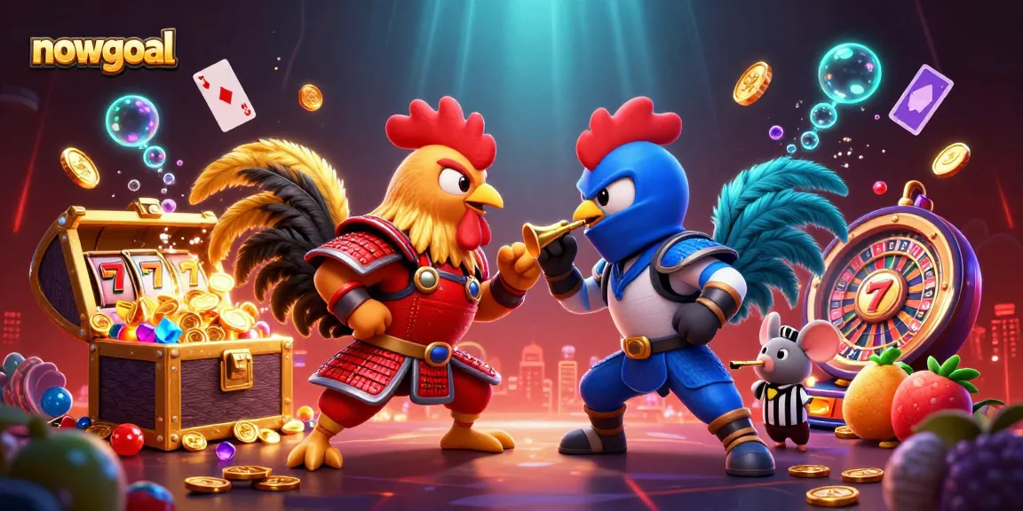 Engage with nowgoal and win in the high-stakes fight between samurai and ninja roosters at the casino.