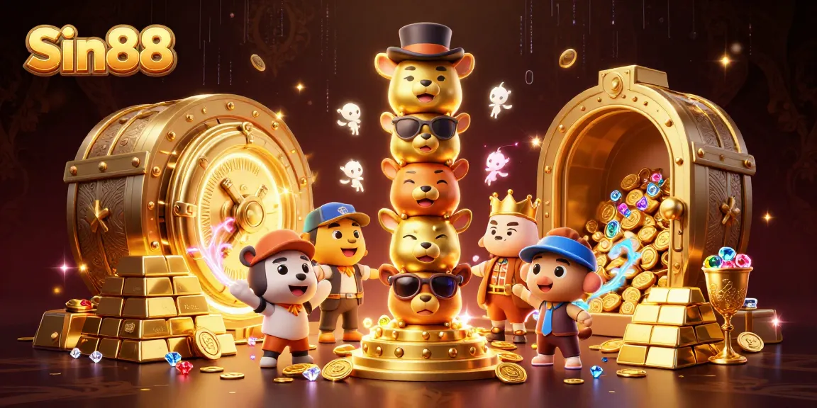 Sin88 invites players to experience a rich casino scene filled with treasure and excitement.