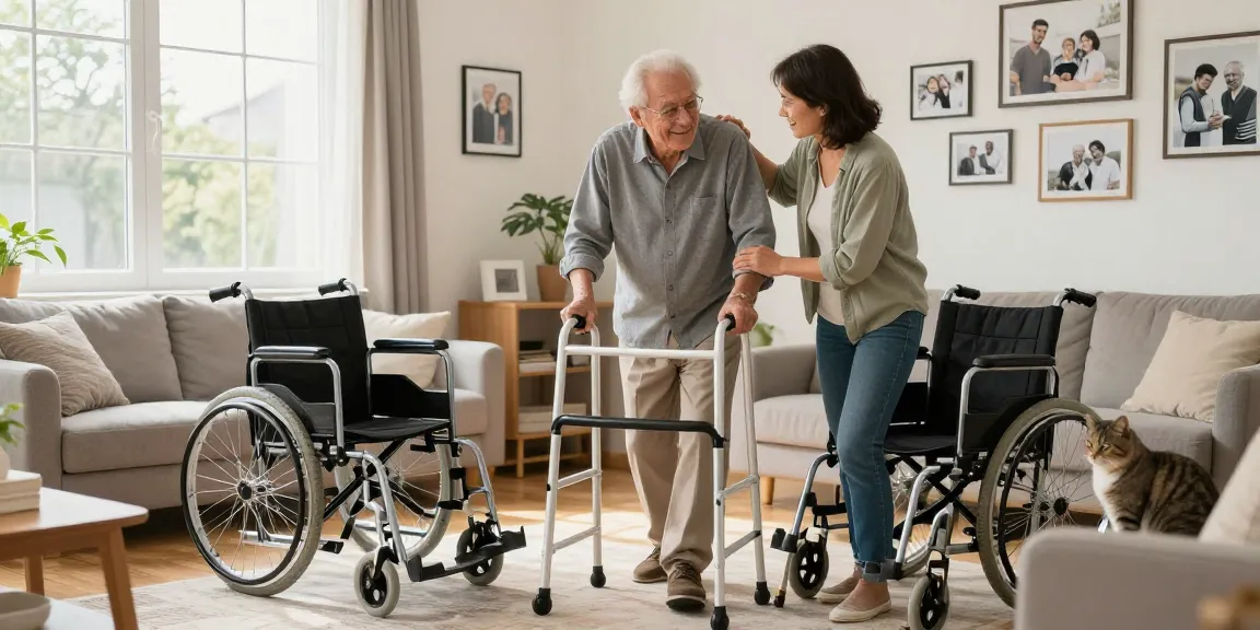 Buy nobility aids and mobility options for seniors in a cozy home atmosphere.