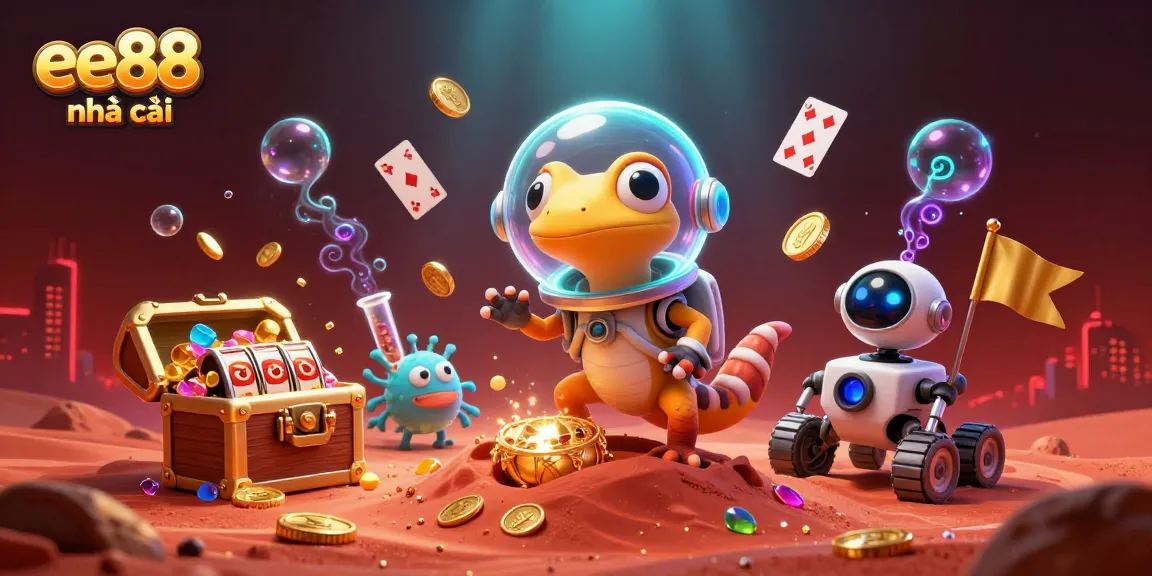 Engage with ee88 nhà cái in a vibrant casino scene, discover treasure and winning opportunities!