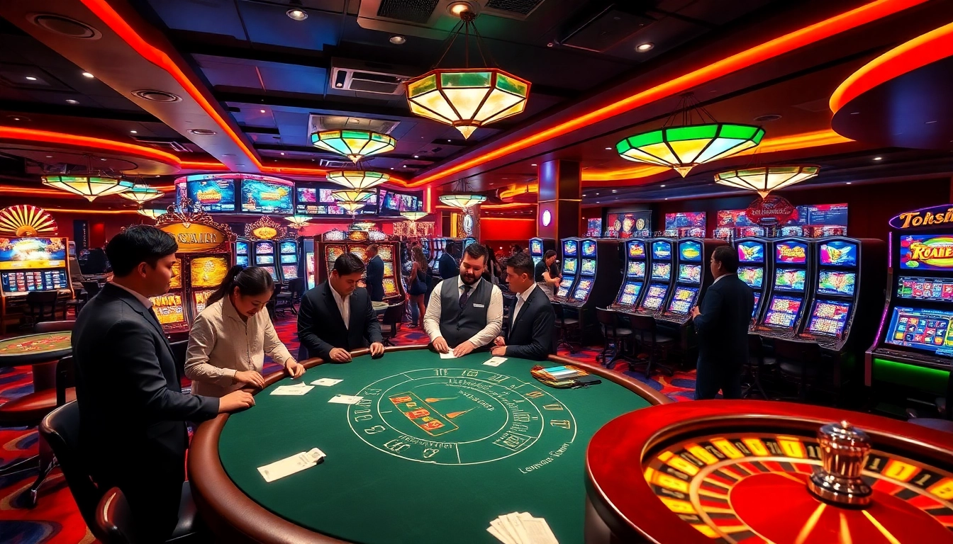 Experience thrill and luxury in gambling with link vào 789f at a vibrant casino table.
