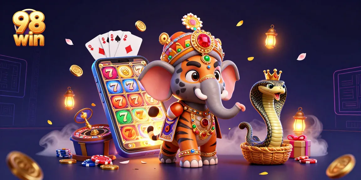 Experience the thrills of winning with 98 win and vibrant slot games in a rich casino atmosphere.